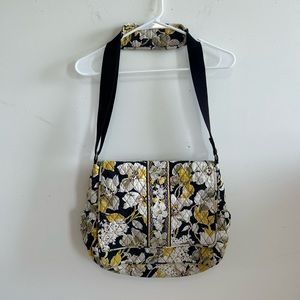 Vera Bradley Messenger Baby Bag I’m Retired Dogwood Pattern🤍
